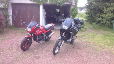 die GPZ und die DR, im Hintergrund erkennt man die "Kleine"