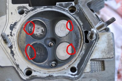 Da sieht man die Aufsetzer