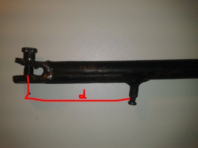 Besagter Abstand....Dr 600 Ständer