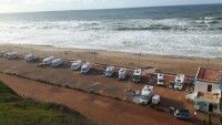 Camping direkt am Meer