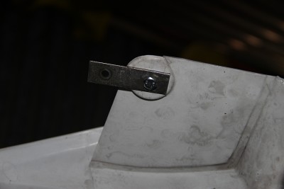 Strebe  für die Lampenmaske (damit das ganze ca 4cm tiefer rutscht)