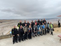 Gruppenfoto Ausfahrt - Tagebau Garzweiler